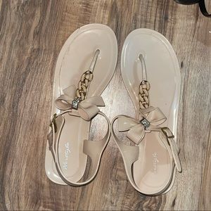 Nude Sandals